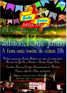 Festa Junina Max Min