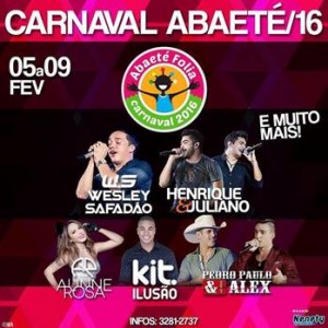 Abaeté Folia 2016