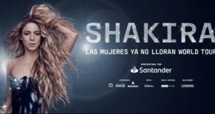 SHAKIRA ANUNCIA GRANDE RETORNO À AMÉRICA LATINA COM “LAS MUJERES YA NO LLORAN WORLD TOUR”