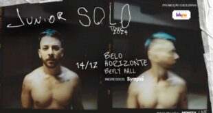 Junior apresenta show da “Solo Tour” neste sábado em BH